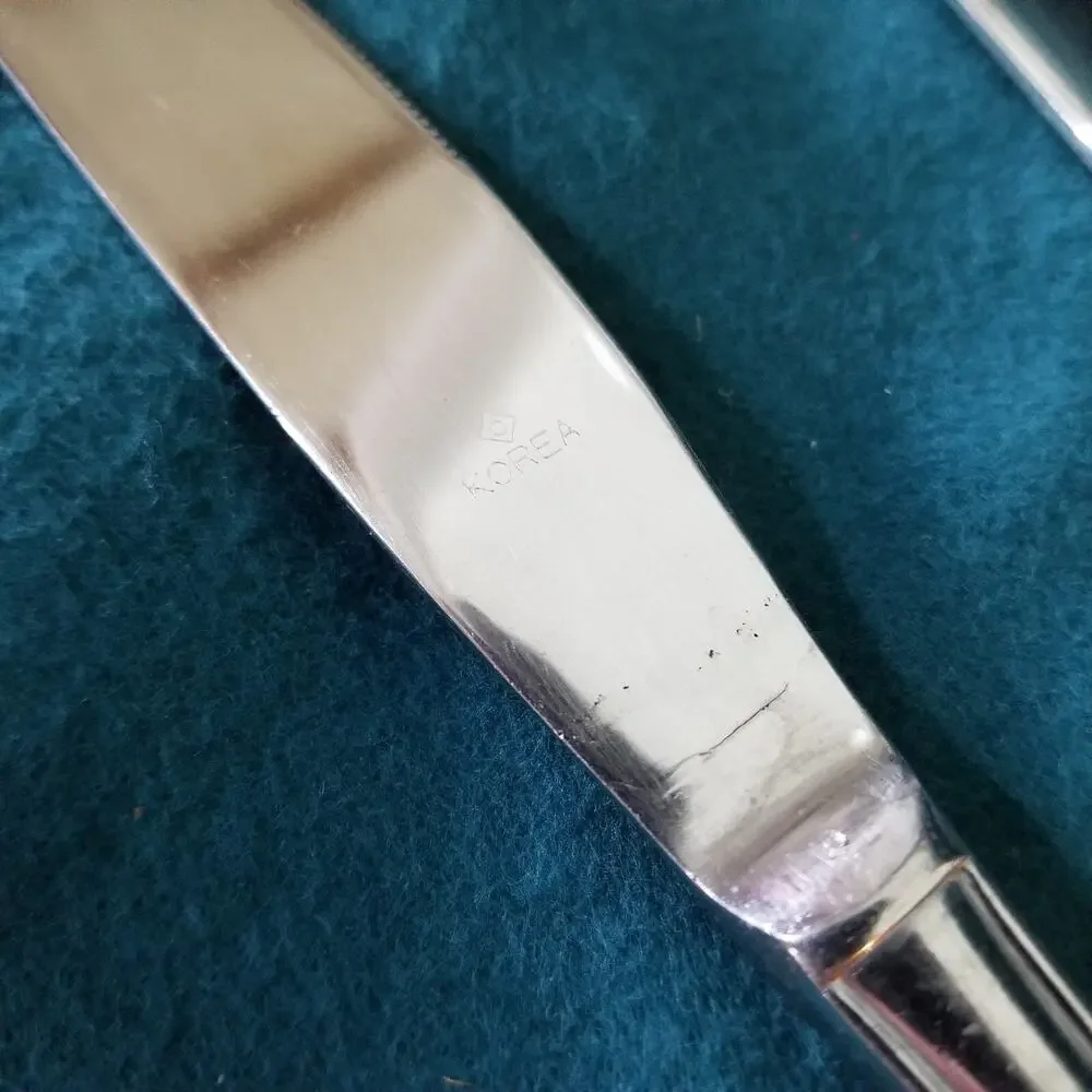 Set Of 3 Oneida Gatsby Knives Northland Stainless 8 3/4